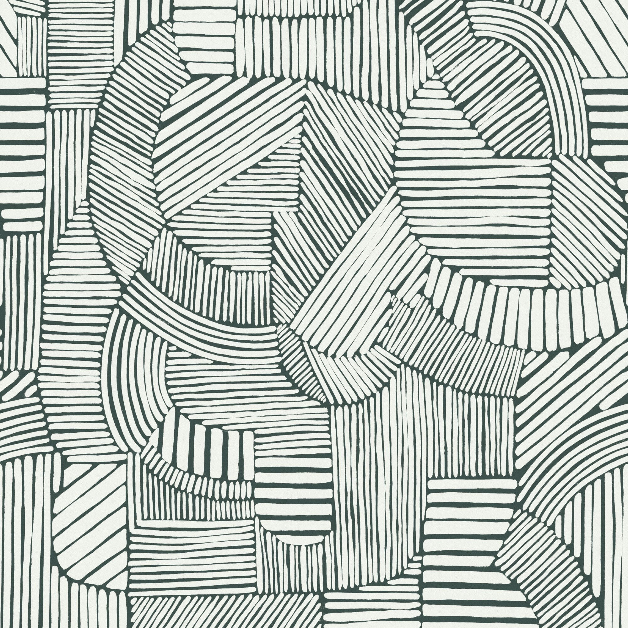 VLIESTAPETE Ninon 1005x52cm - Grün, Papier/Kunststoff (52/1000cm) - Superfresco Easy