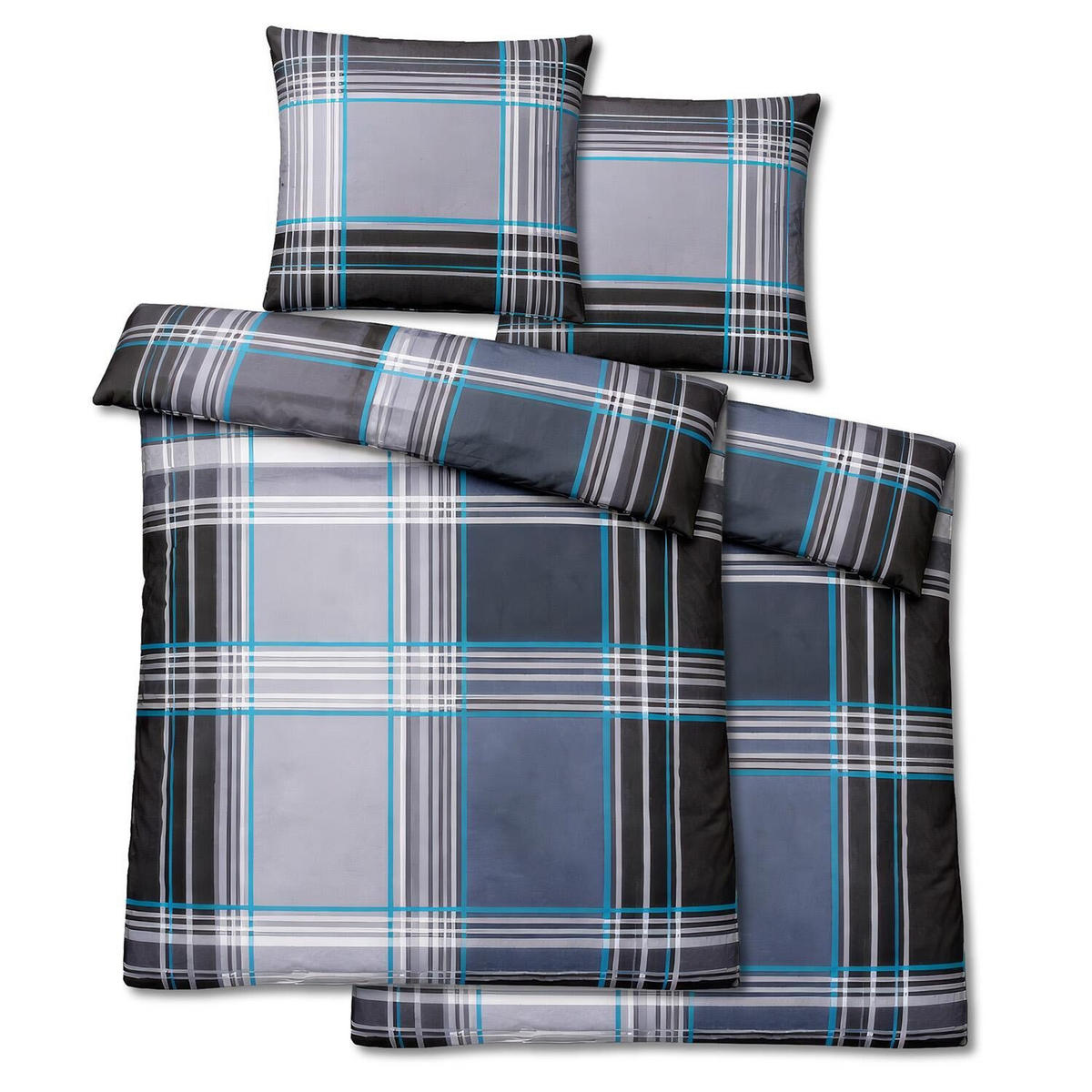 BETTWÄSCHE 135x200 cm - Weiß, Textil (135/200cm)