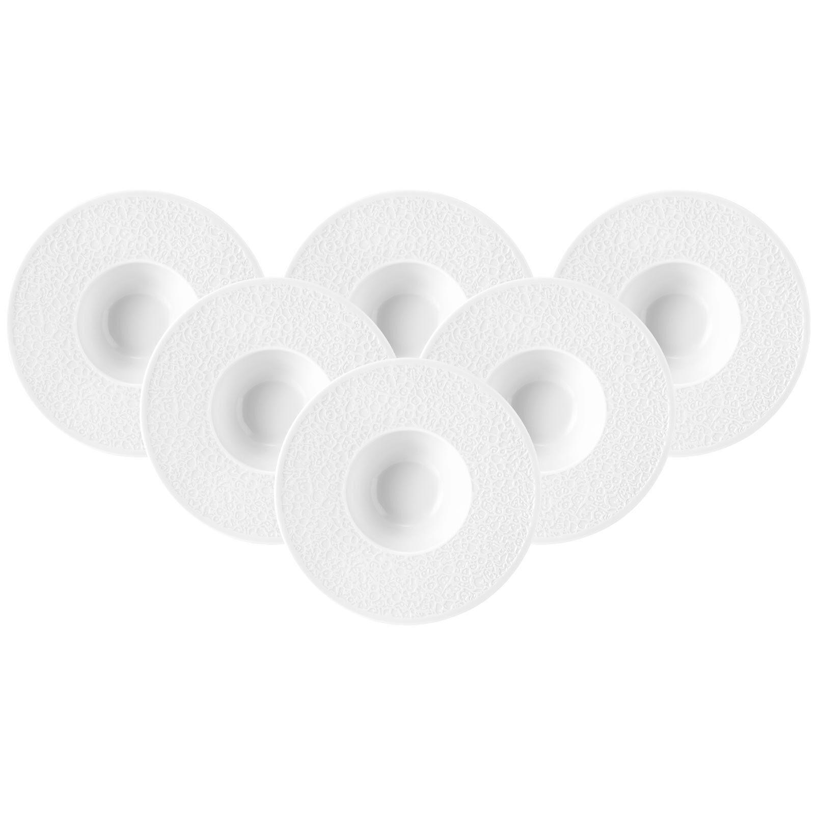 PASTATELLER Nori Home weiß ø 26,4 cm 6er Set - Weiß, Keramik (26.4cm) - Seltmann Weiden