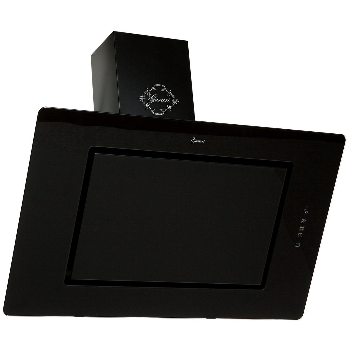 DUNSTABZUGSHAUBE GCH S 155 90 BL Prime + Umluftset, 90 cm Schwarz - Schwarz, Metall (90/103.5/40.5cm) - Gurari