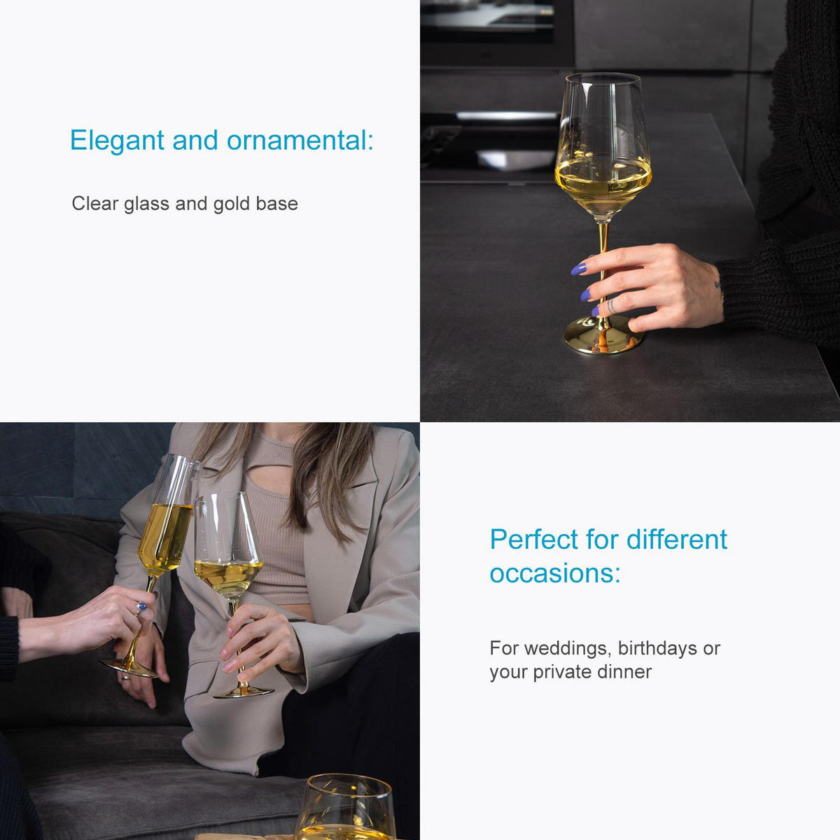 WEINGLAS SET 380 ml (6-tlg) - Transparent, Glas (0.38L) - Intirilife