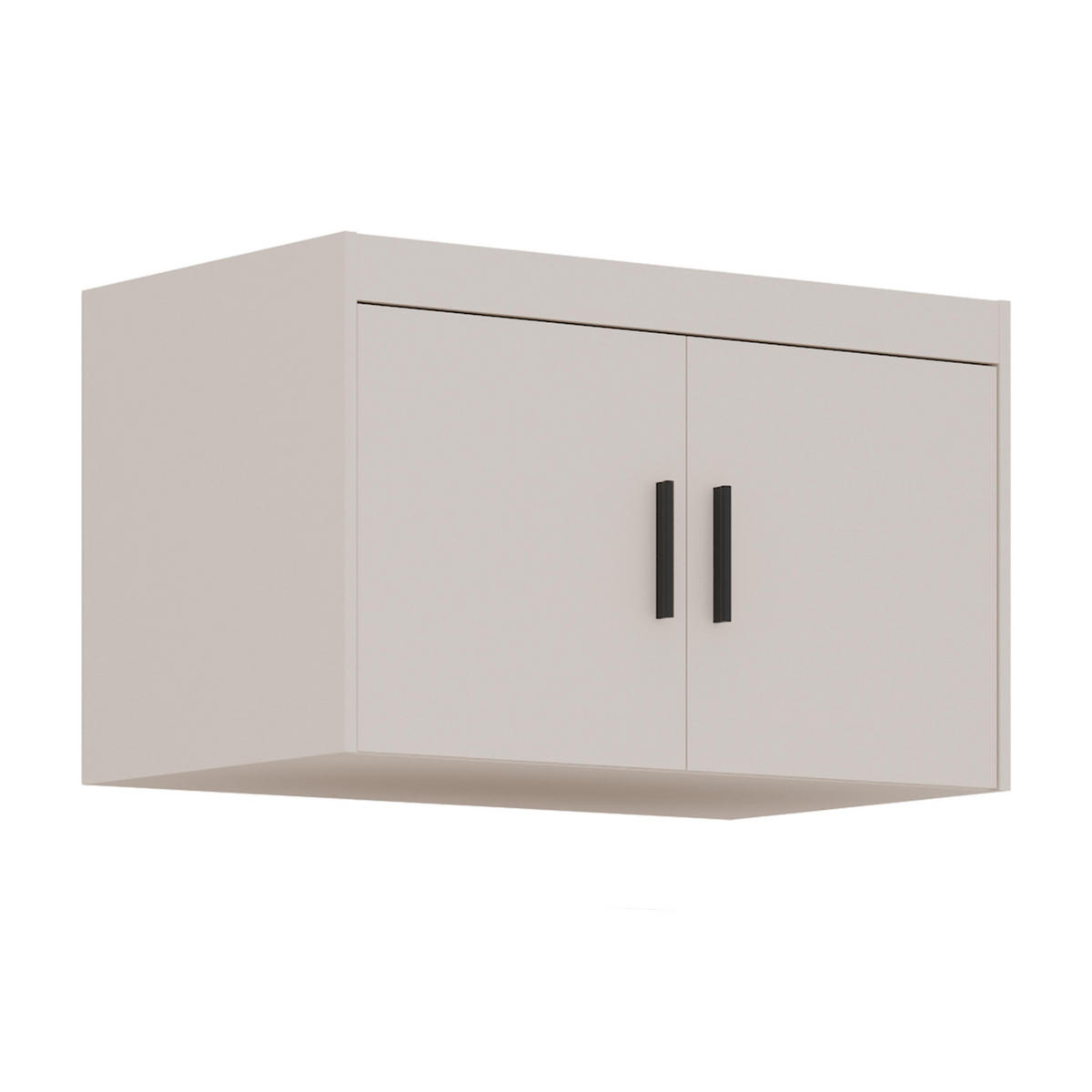 AUFSATZSCHRANK Storicos Beige 89,7/55/53 cm - 2T Modern - Beige, Holzwerkstoff/Kunststoff (89.7/55/53cm) - AX Living