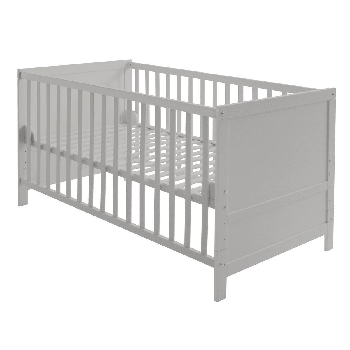 BABYBETT mit Umbauecken 70 x 140 cm - Taupe, Holzwerkstoff (70/140cm) - Roba