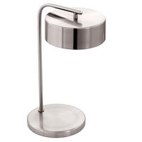 LED TISCHLEUCHTE Estosa Metall Silber - Silberfarben, Metall (20.5/20.5/31.5cm)