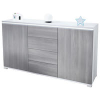 SIDEBOARD Faro Avola-Anthrazit - Anthrazit, Holzwerkstoff (138.5/75.5/35cm) - Vladon