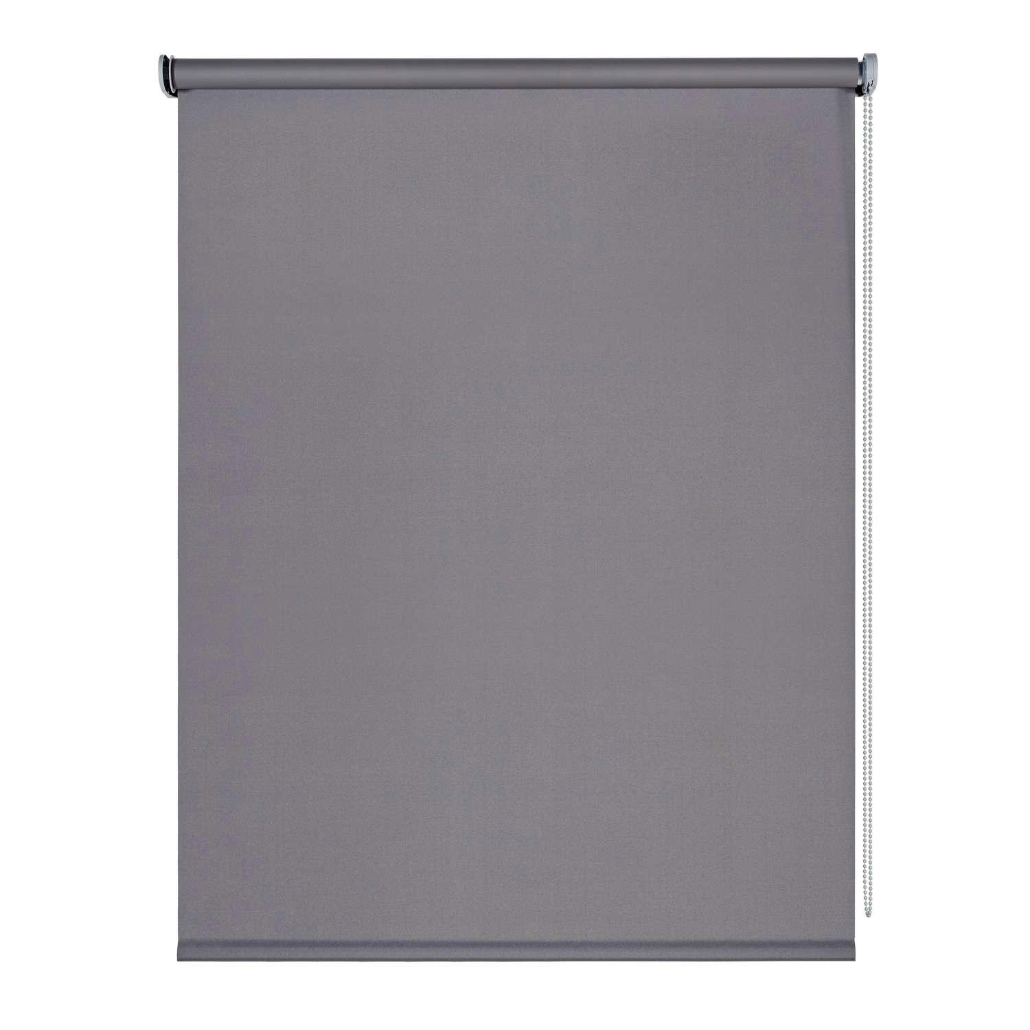 VERDUNKELUNGSROLLO Grau 80x250 cm - Grau, Kunststoff (80/250cm) - STORESDECO