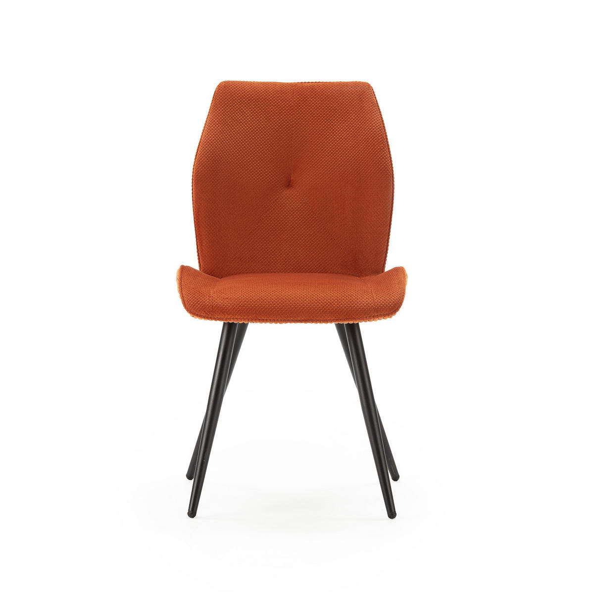 ESSZIMMERSTUHL Adaya Rot 46/62/49 cm 2er-Set - Rot, Textil (62/49/46cm) - Calicosy