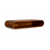 KONSOLE Mit Chestnut Finish, 2 Schubladen - Braun, Holz (90/15/30cm) - Artisan Furniture