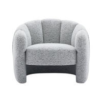 SESSEL mit gerader Rückenlehne - 1 Person - Stoff - Grau - - Grau, Textil (93/73/76cm) - Vente-Unique