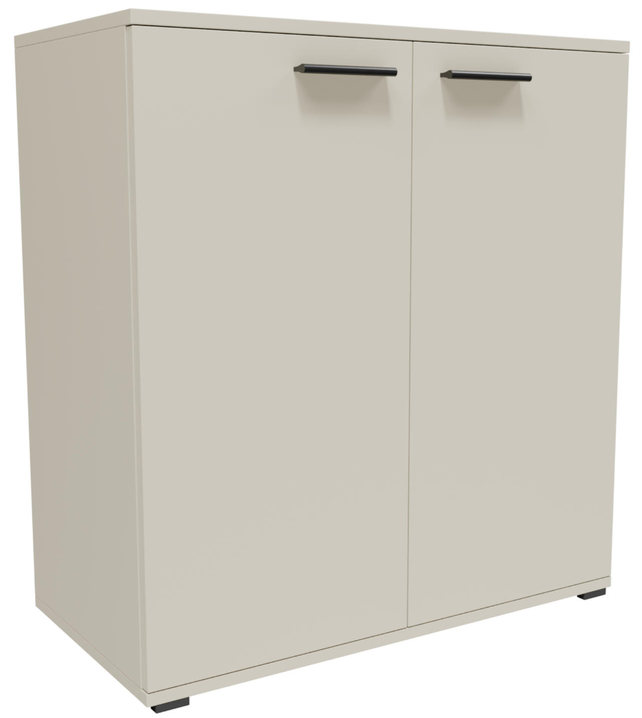 KOMMODE CR3-KD1 Kaschmir 69/34/73,5 cm - Kaschmir, Holzwerkstoff (69/73.5/34cm)