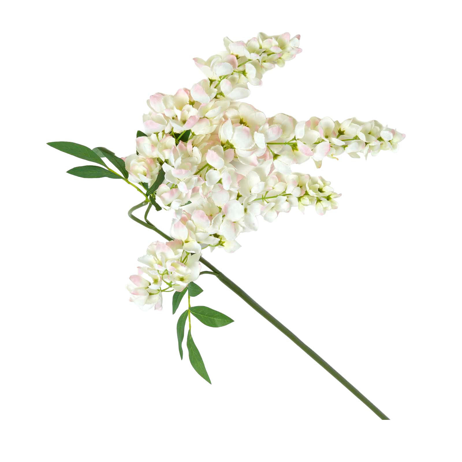 DEKOZWEIG Blauregen creme, 92 cm - Creme, Kunststoff (92cm) - Homescapes