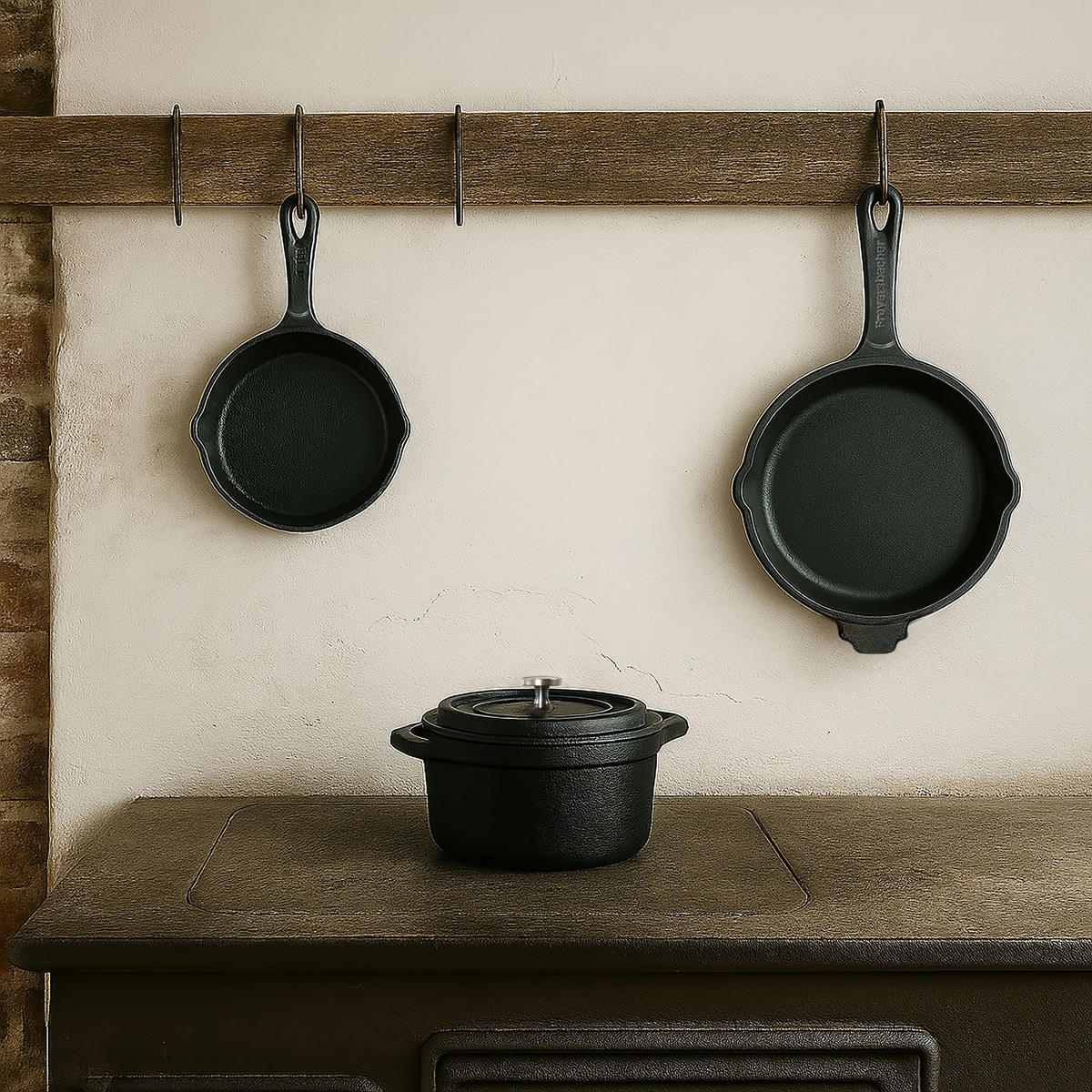 MINI Cocotte - Schwarz, Metall (12cm) - Stoneline