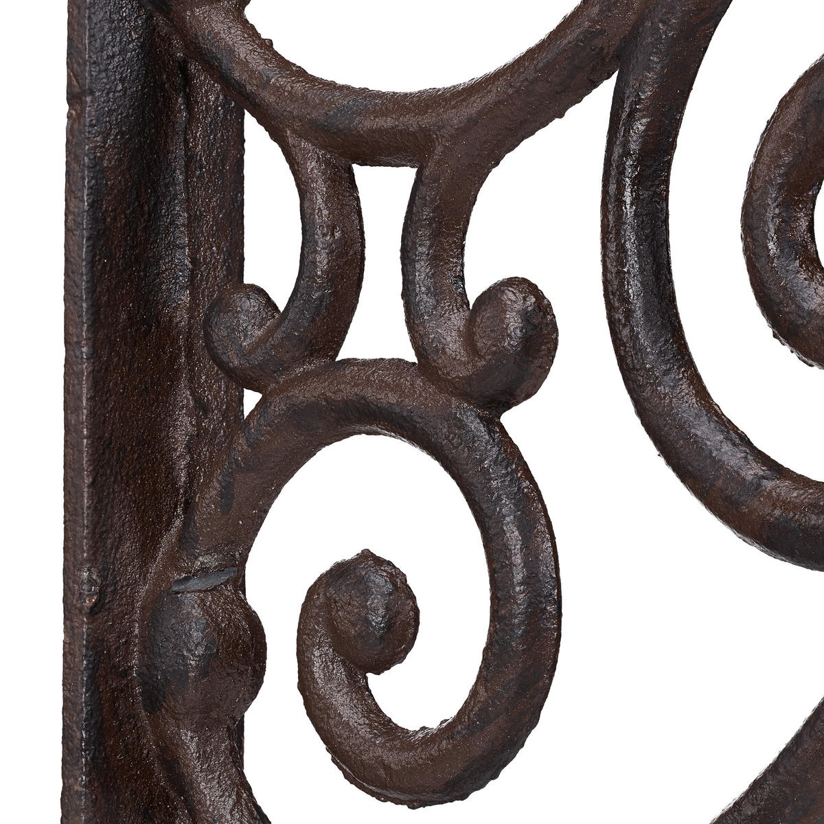 LADENSCHILD - Braun, Metall (43/32/3cm) - Relaxdays