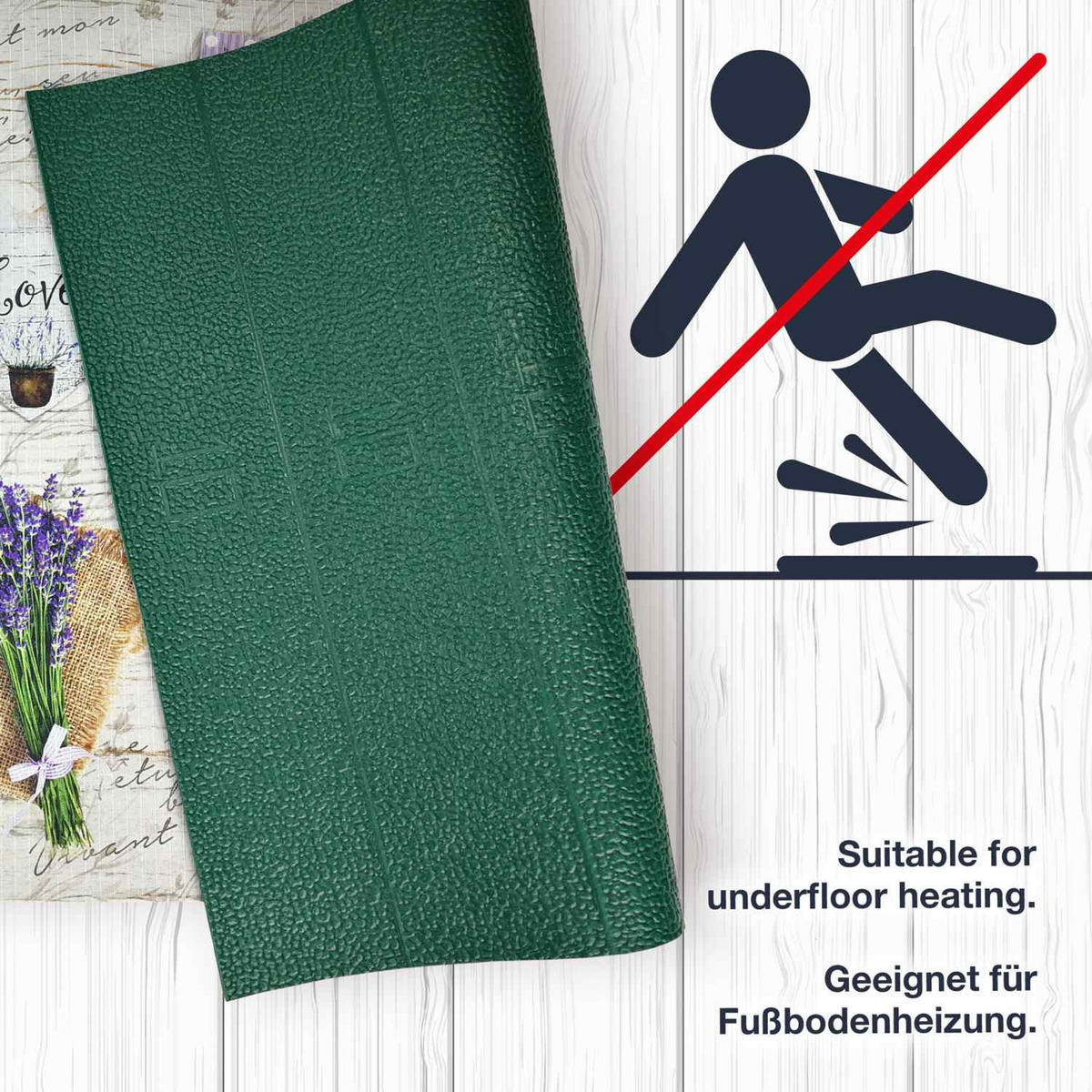 KÜCHENLÄUFER MAMA - Hellbraun, Textil (50/550cm) - WohnDirect