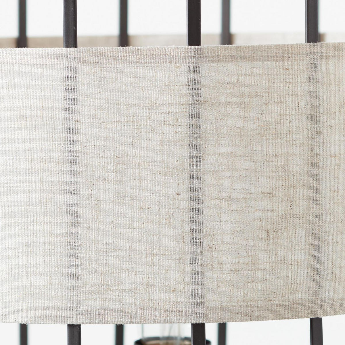 STANDLEUCHTE Slope 93132/76 - Schwarz, Metall (45/45/134cm) - Brilliant