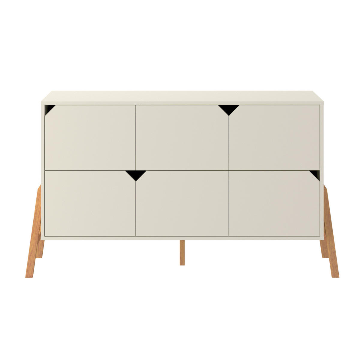KINDERKOMMODE Lotta - Beige, Holzwerkstoff (150/85/50cm) - RAUMHIRSCH FURNITURE
