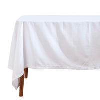 TISCHDECKE weiß 178/300 cm, 100% Baumwolle - Weiß, Textil (178/300cm) - Homescapes