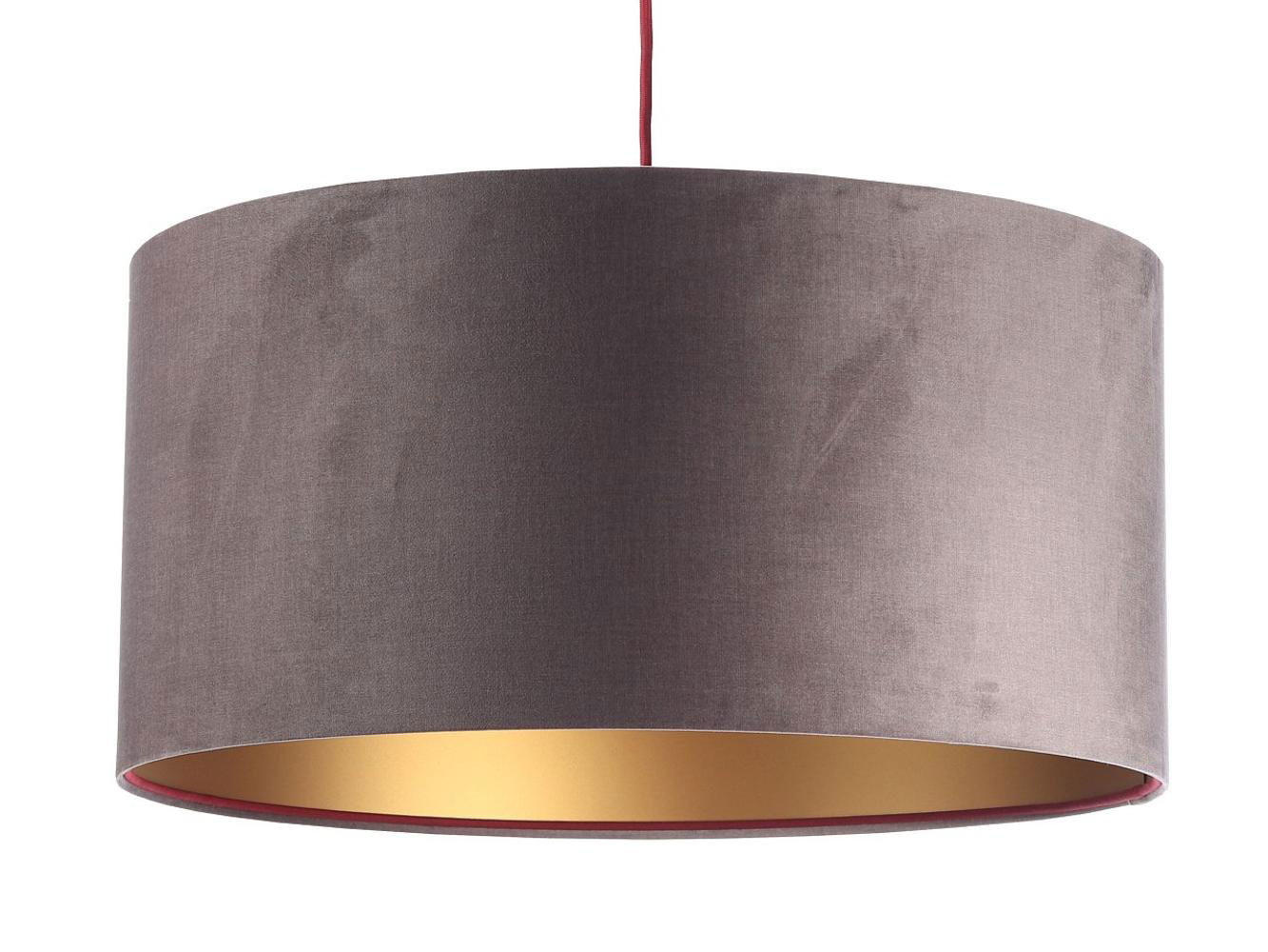 HÄNGELEUCHTE Gold 50/25 cm - Goldfarben/Braun, Kunststoff (50/0.8/25cm) - ONZENO
