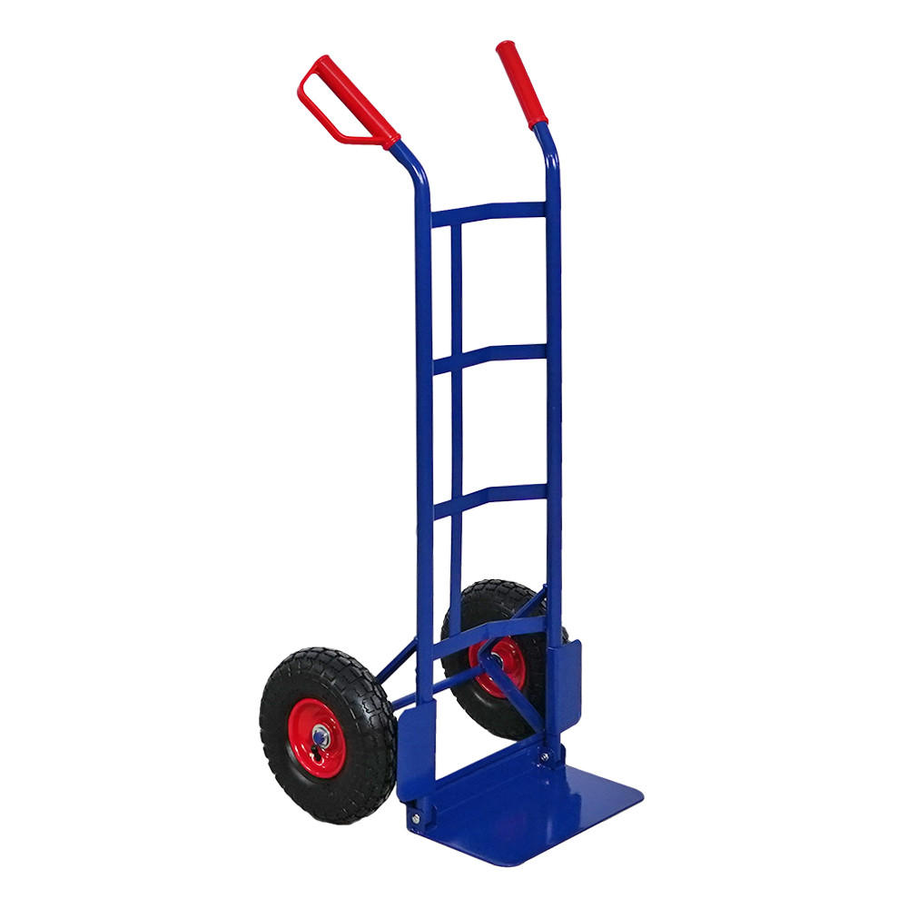 SACKKARRE Odin 115x54x44cm Tragkraft 200kg Lufträder Stahlrahmen Blau - Blau, Metall (44/54/115cm) - PROREGAL