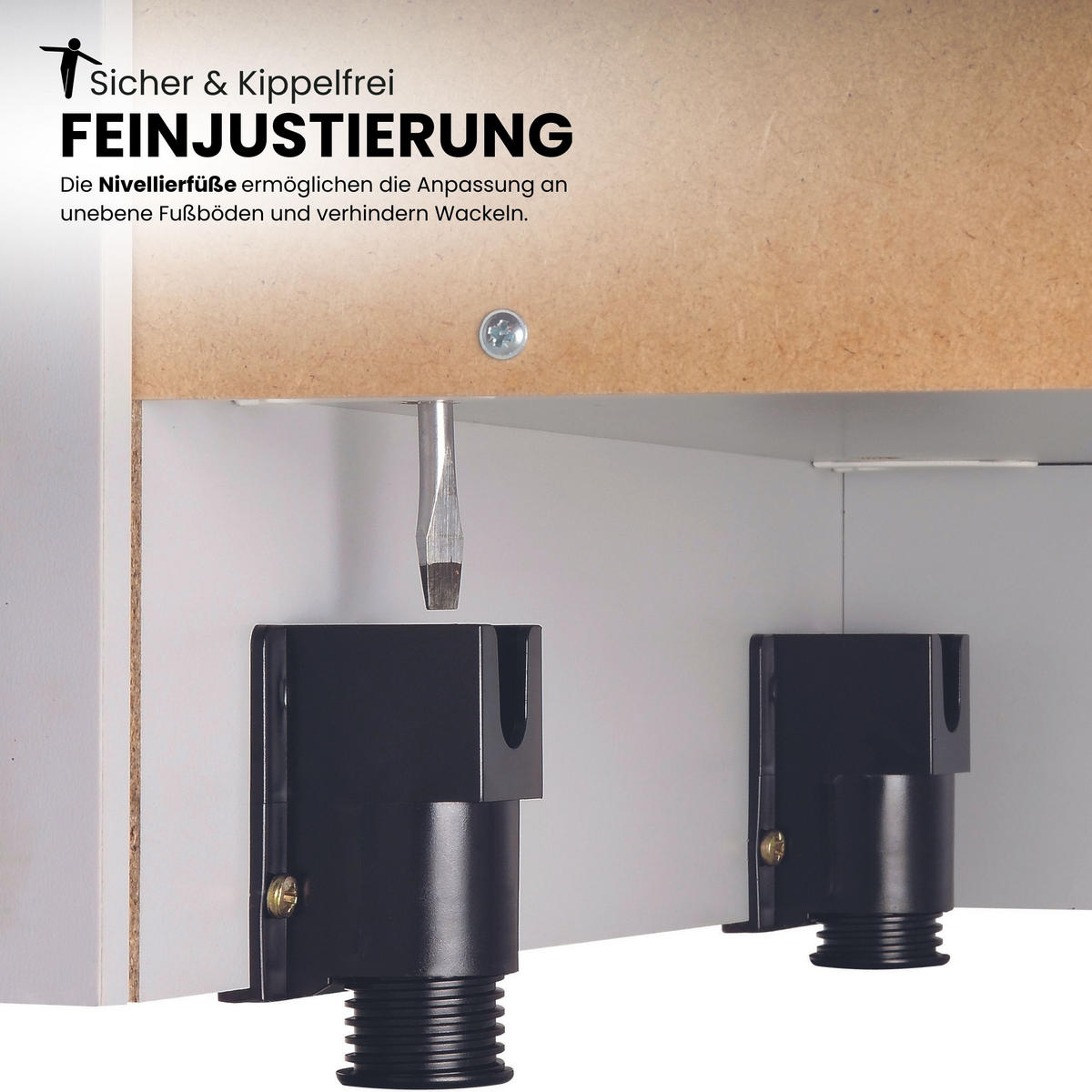 ROLLLADENSCHRANK - 5 Ordnerhöhen 40/90/200,4 cm in Grau/Silberfarben Bogengriff (Metall) - Silberfarben/Grau, Holzwerkstoff (90/200.4/40cm) - bümö