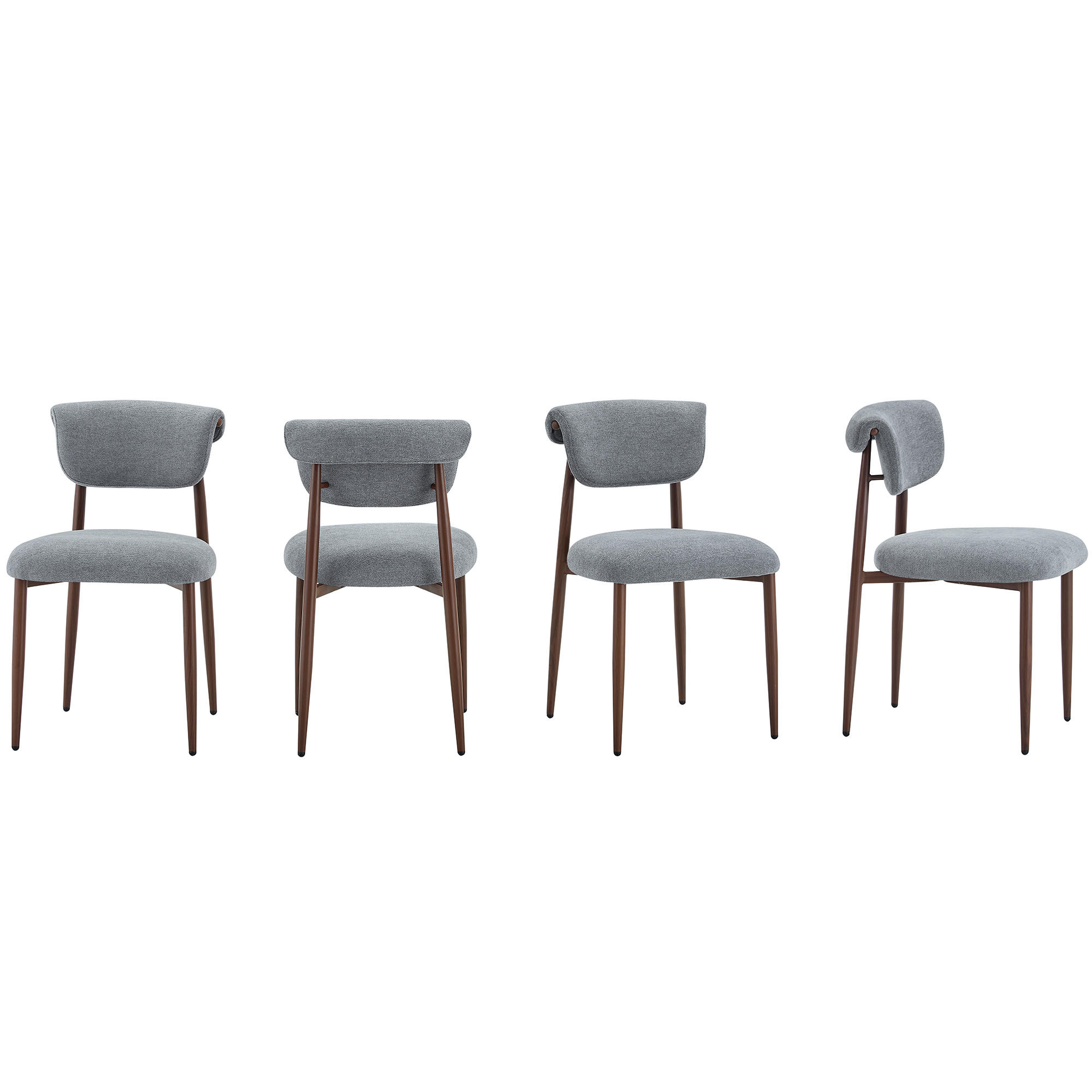 ComfortXL Stuhl-Set Grau 58.5x83x48 cm