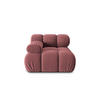 MODUL links Bellis aus Samt rosa - Pink, Textil (94/70/94cm) - Micadoni