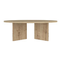 COUCHTISCH - 90 cm x 90 cm - holz - naturfarben hell Topania - Naturfarben, Holz (90/90/31.4cm) - Vente-Unique
