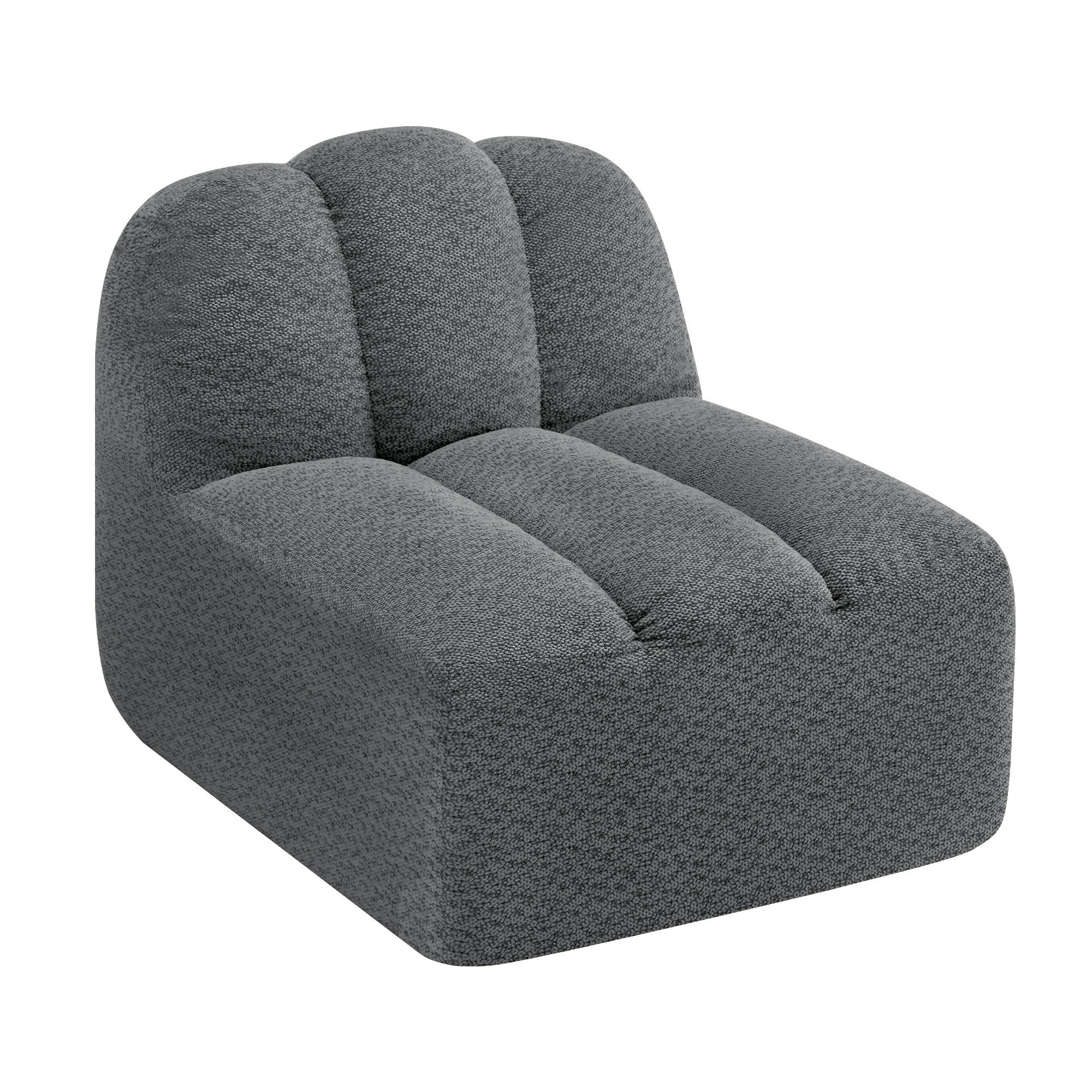 ComfortXL Sessel Grau 78x79x104 cm