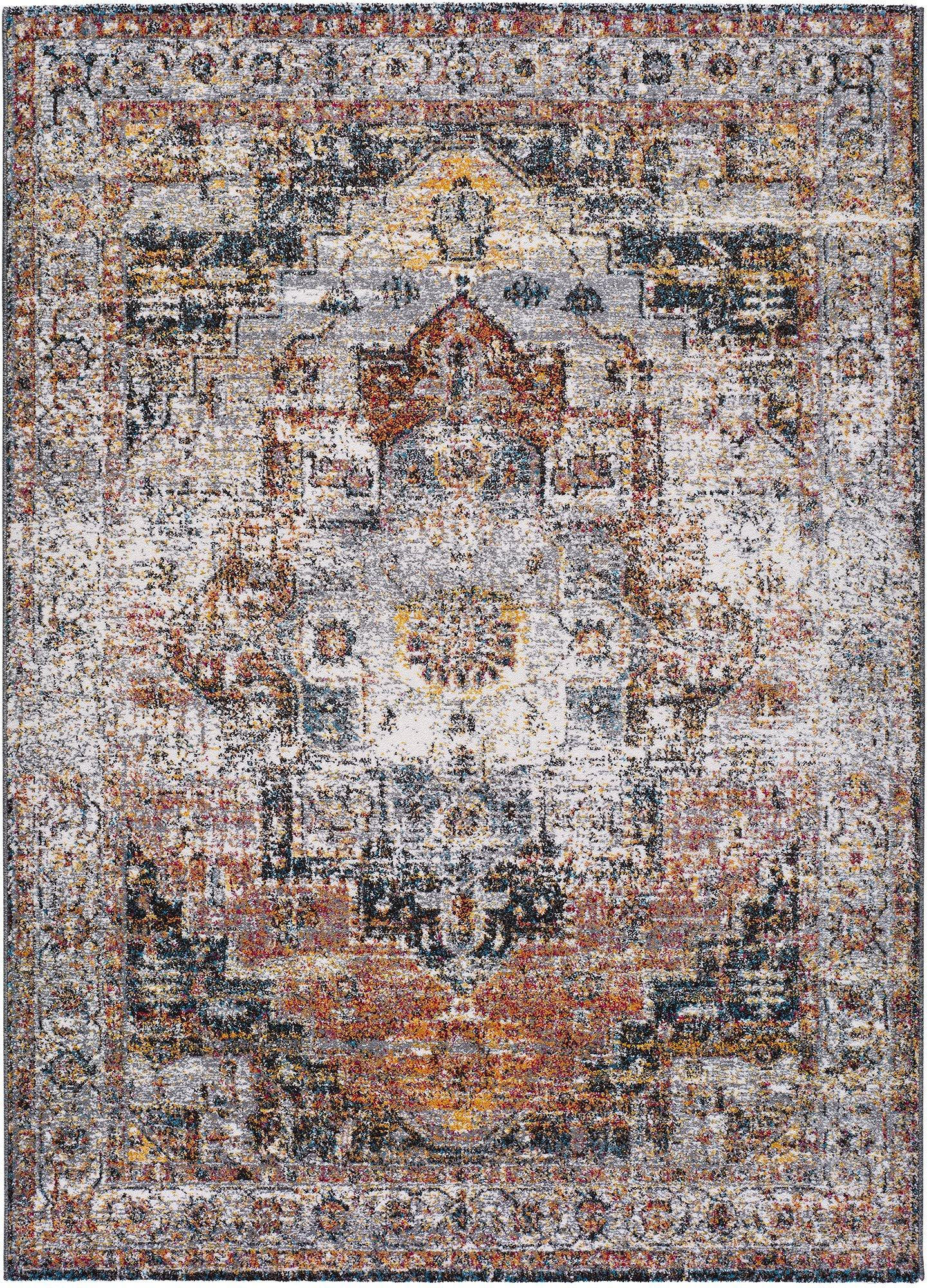 Atticgo Orientteppich Mehrfarbig, Rost 140x200 cm