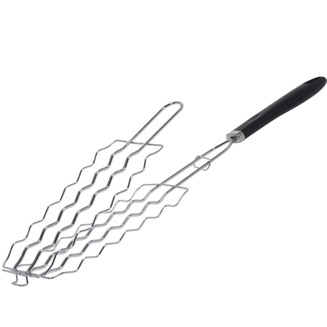 GRILLROST verchromter Stahl länglich - Silberfarben, Metall (9/53cm)