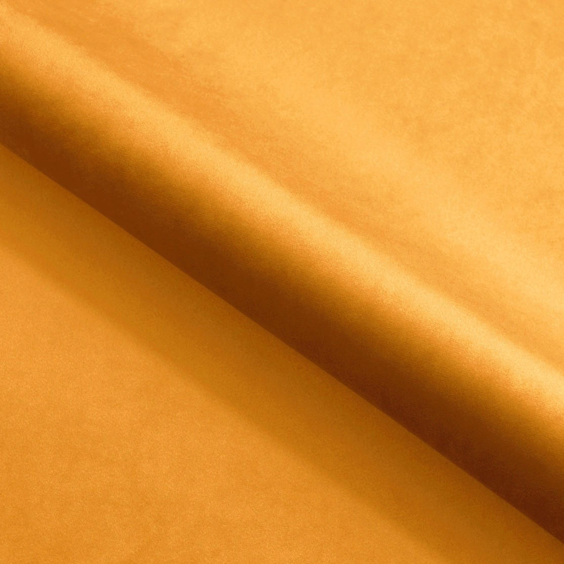 POLSTERBANK Cely 100 cm, Honiggelb, Goldgestell - Goldfarben/Honig, Holzwerkstoff (100/42/34cm) - Bettso