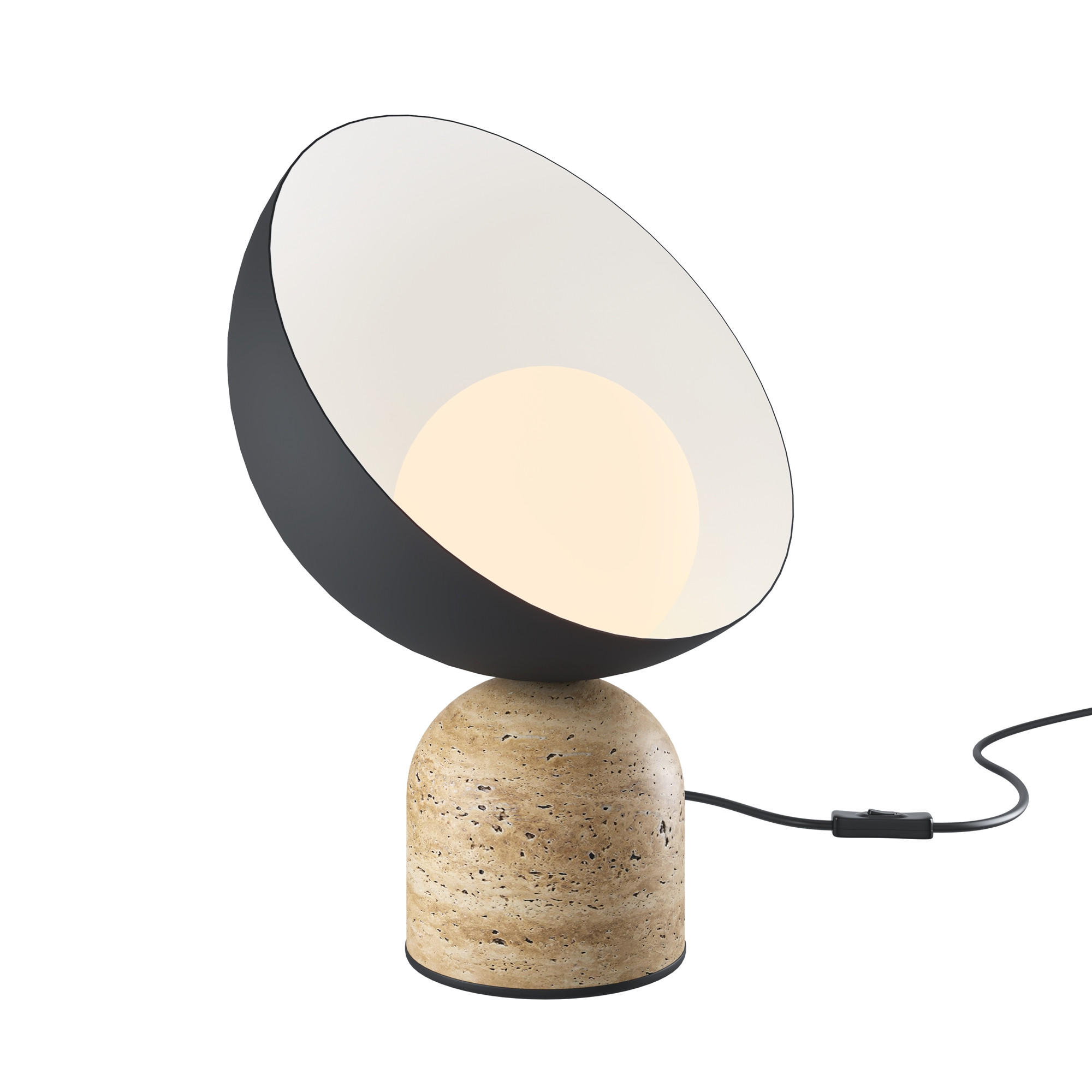 Maytoni Tischlampe Schwarz 12.5x33x12.5 cm