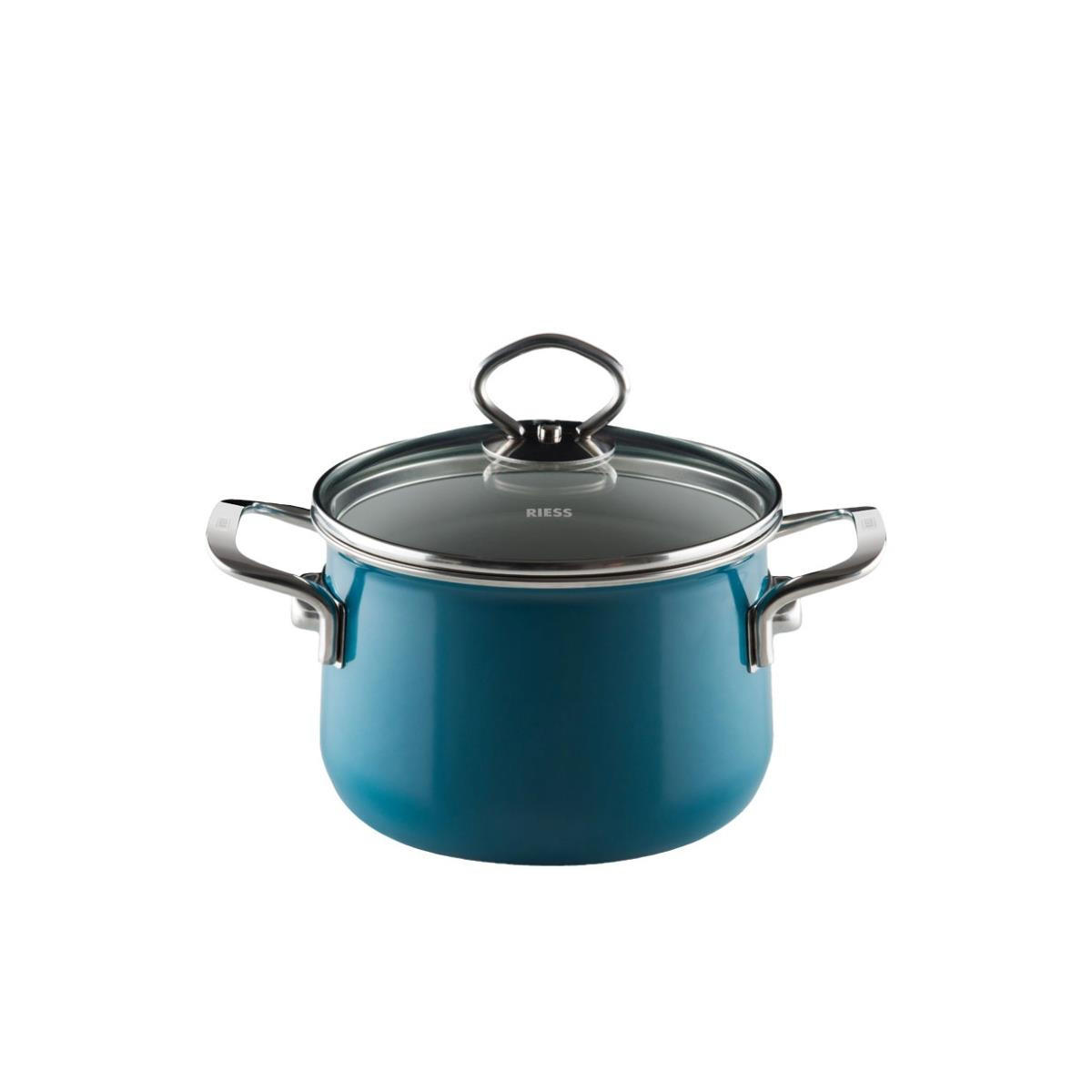 FLEISCHTOPF Nouvelle - Blau, Metall (16cm) - Riess