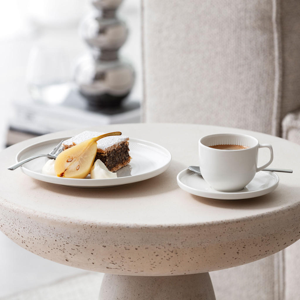 KAFFEESERVICE Afina weiß 18er Set - Weiß, Keramik (1/1/1cm) - Villeroy & Boch