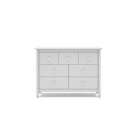 KOMMODE Max Weiß 110/40/80 cm - Weiß, Holz (40/80/110cm)