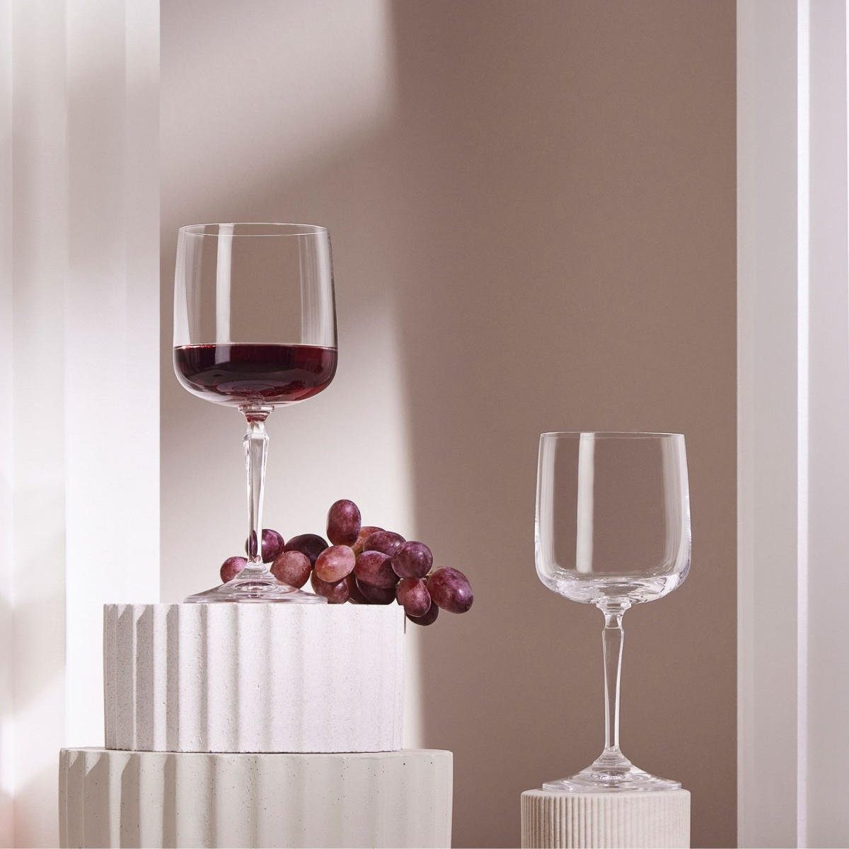WEINGLÄSER ROMA, 4ER-SET, 360 ML - Transparent, Glas (0.36L) - Krosno Glass