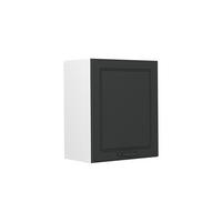 HÄNGESCHRANK R-Line, Anthrazit Landhaus/Weiß, 50 cm - Anthrazit/Weiß, Holzwerkstoff (50/60/31cm) - Vicco