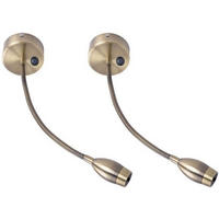 LED-WANDLEUCHTE Radiator 30/8/3 cm - Braun, Metall (8/3/30cm) - ZMH