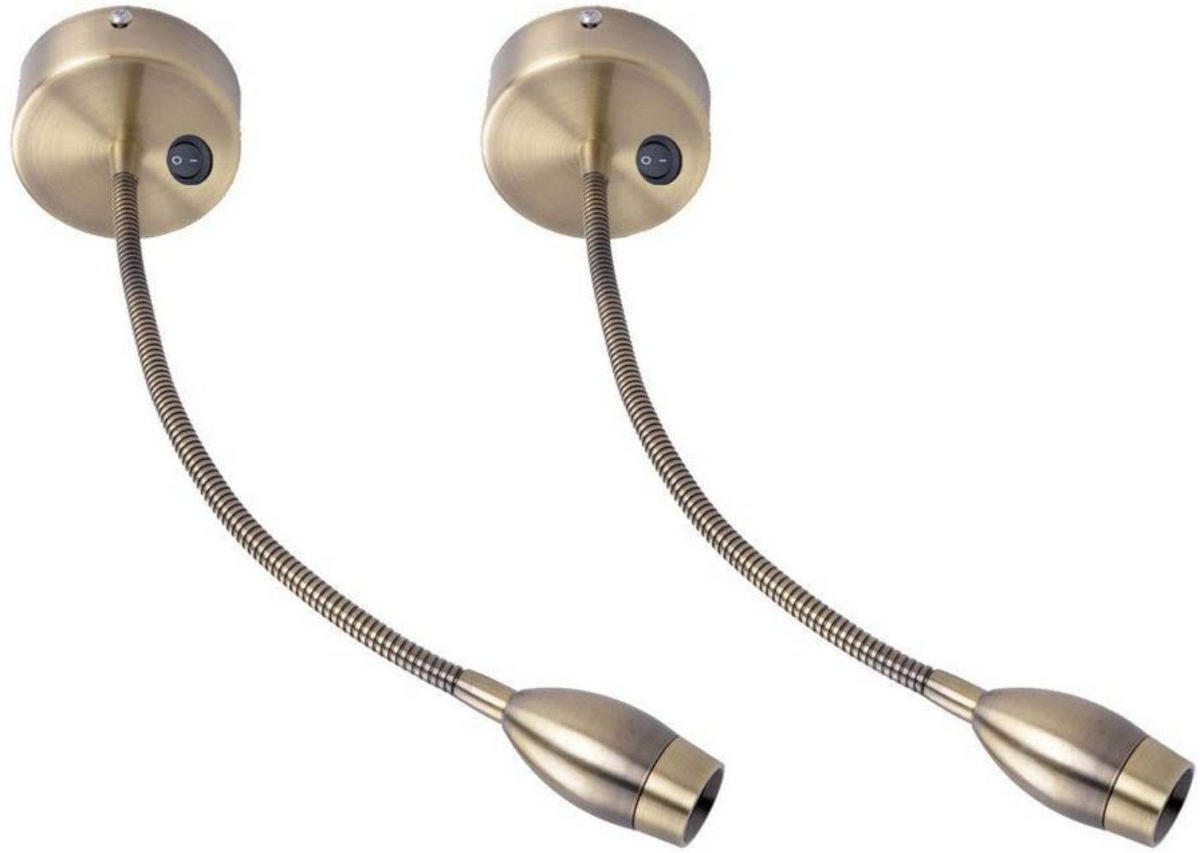 LED-WANDLEUCHTE Radiator 30/8/3 cm - Braun, Metall (8/3/30cm) - ZMH