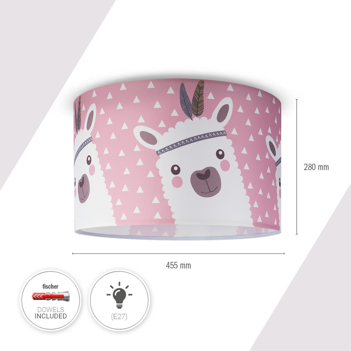 DECKENLEUCHTE Hugo Cl Ela 214 - Weiß, Metall (45.5/45.5/29.5cm) - Paco Home