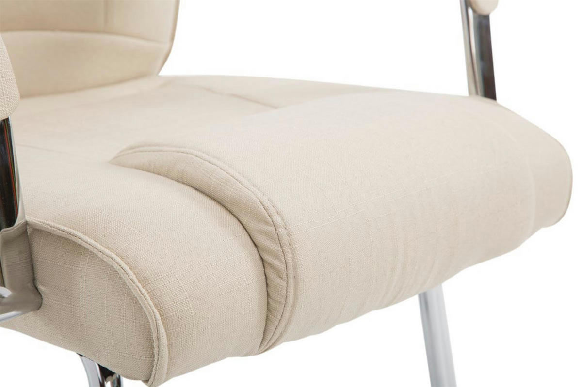 SCHWINGSTUHL 2er Set Stoff creme - Creme, Textil/Metall (60/104/67cm) - CLP