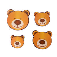 LUNCHBOX 4er-Set - Braun, Kunststoff (13/6.5/14.5cm)