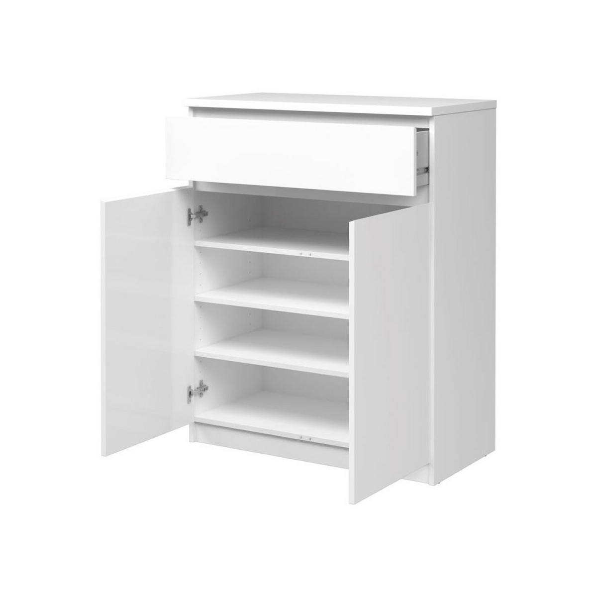 SIDEBOARD weiß - Weiß, Holzwerkstoff (80/100/40cm) - ebuy24