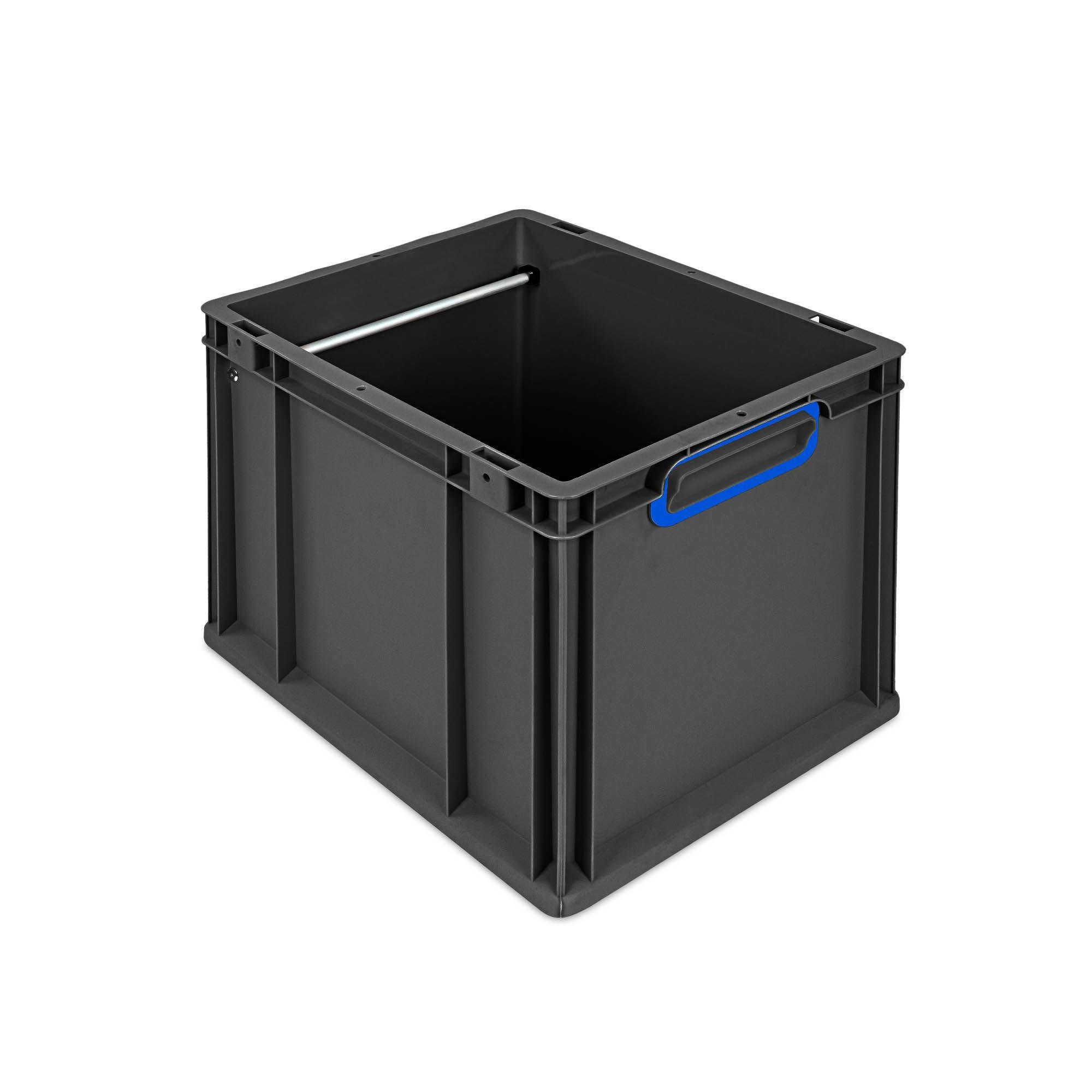 Proregal Hängeregisterbox Schwarz 30x32x40 cm