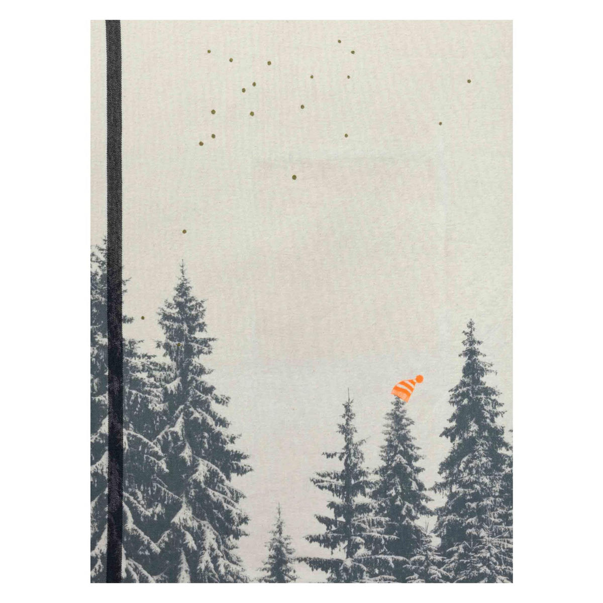 KÜCHENTUCH Bertille ekrü 50 x 70 cm - Weiß, Textil (70/50cm)