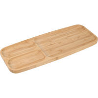 SERVIERBRETT Base Braun 39/16/2 cm Holz - Braun, Holz (16/2/39cm) - Mondex