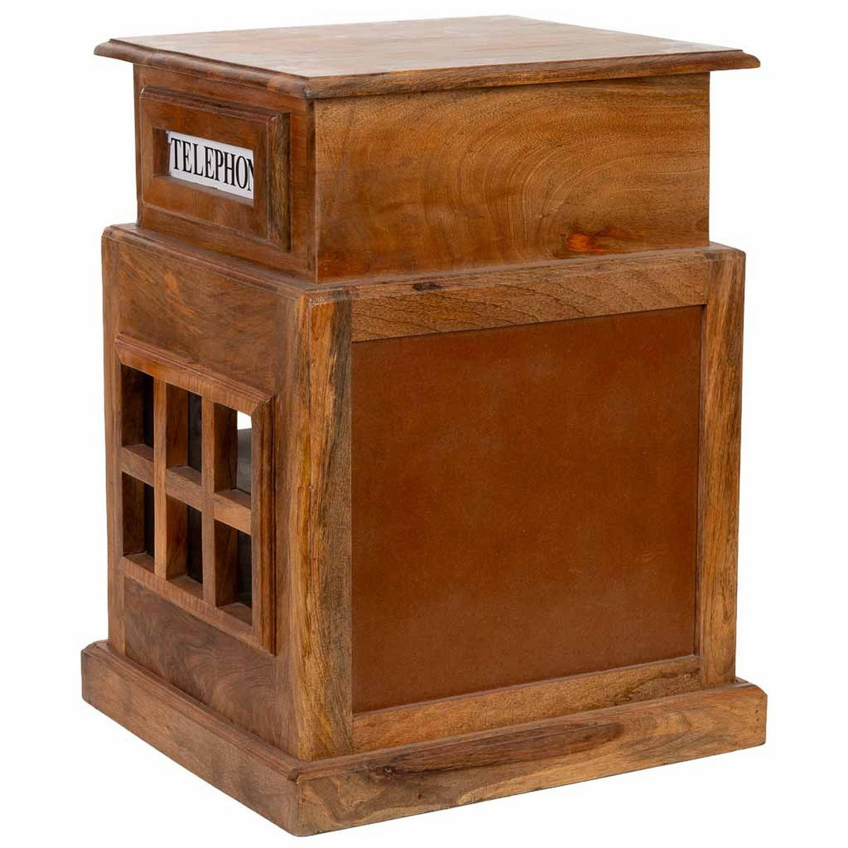 WEINREGAL, braun, 51x38x71cm - Braun, Holz (51/71/38cm) - Wanderlust