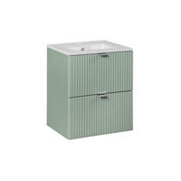 WASCHTISCH 50cm Jade Grün - Grün, Holzwerkstoff (50/57/40cm) - Petits-meubles