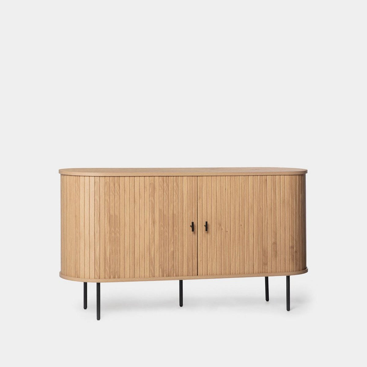 ANRICHTE NIEDRIGE Breda Natürlich 140 cm x 76 cm - Naturfarben, Holzwerkstoff (140/76/40cm) - Klast Home