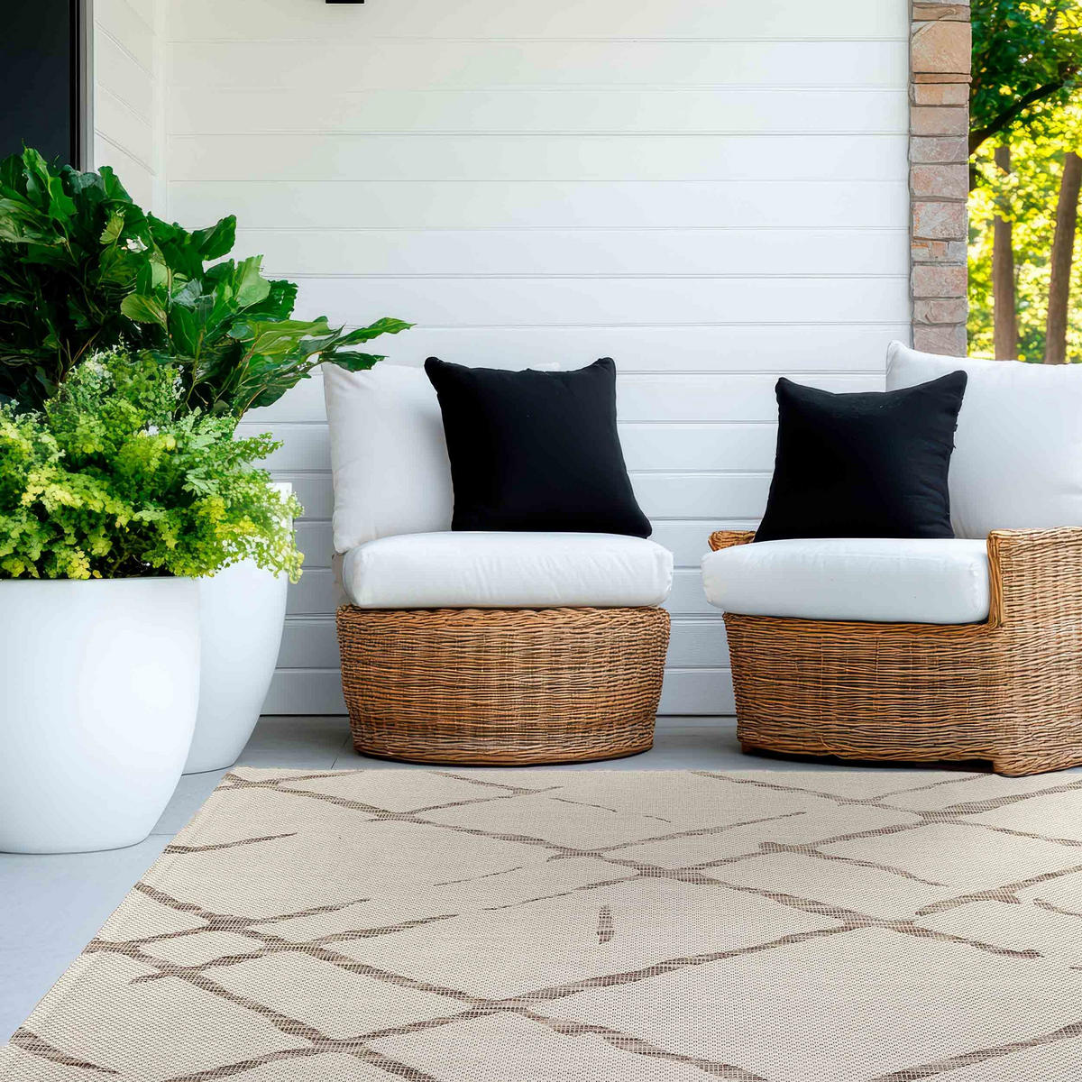 KURZFLORTEPPICH SYDNEY - Creme, Textil (80/200cm) - Astra